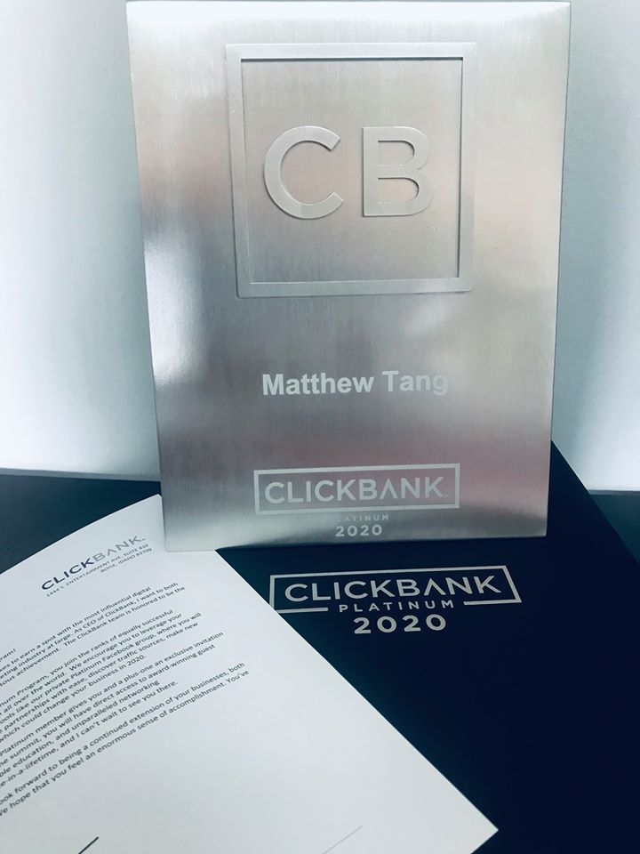 Matthew Tang who is the creator of Click Wealth System