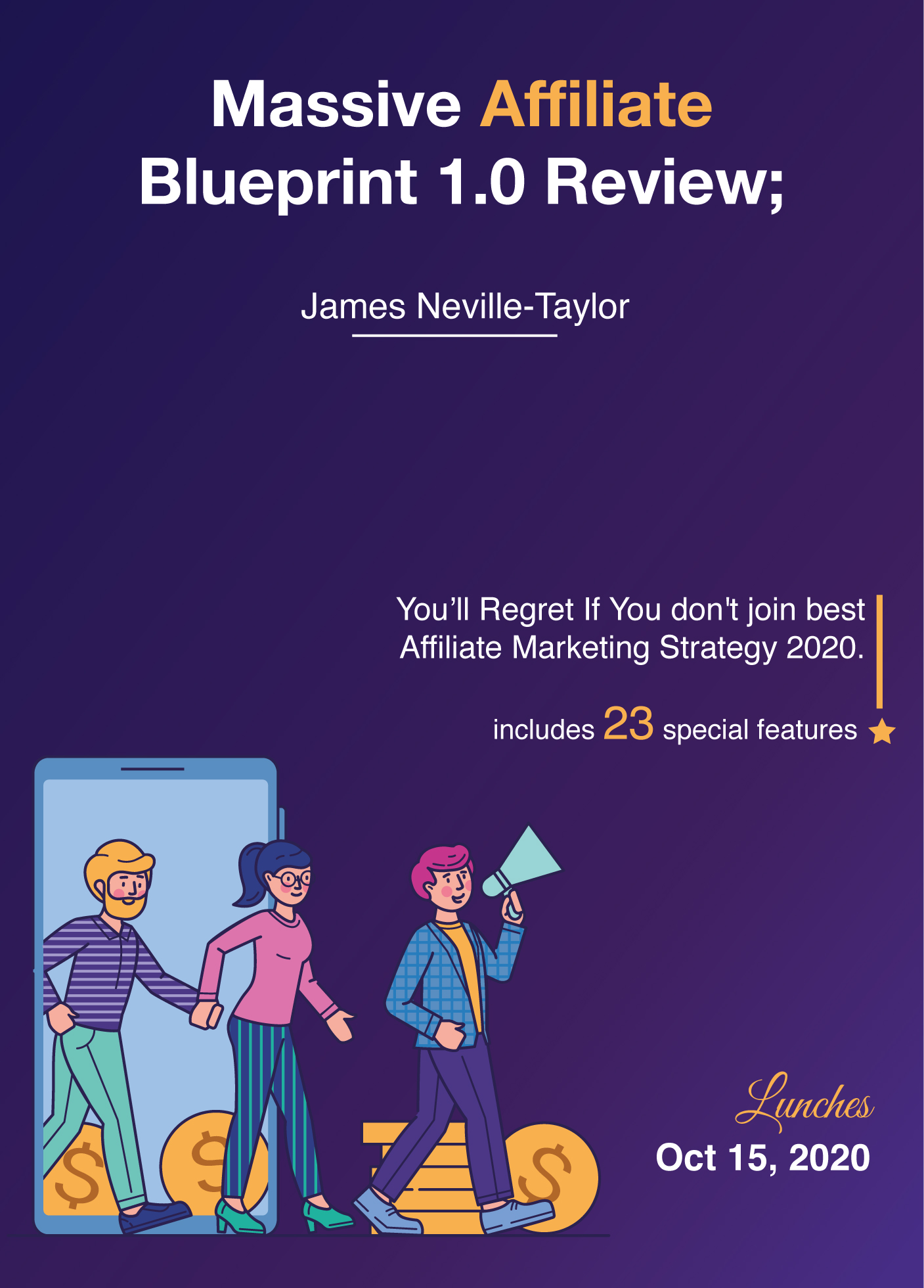 Massive Affiliate Blueprint 1.0 lunches date