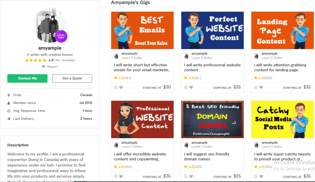15 Most Reliable Best Content Writers To Hire On Fiverr in 2020