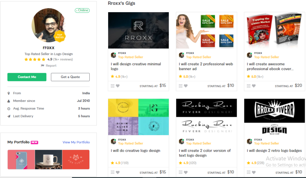 Hire Rroxx Graphics Designer On Fiverr