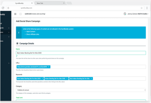 Syndbuddy 2.0 Step 2 Guide