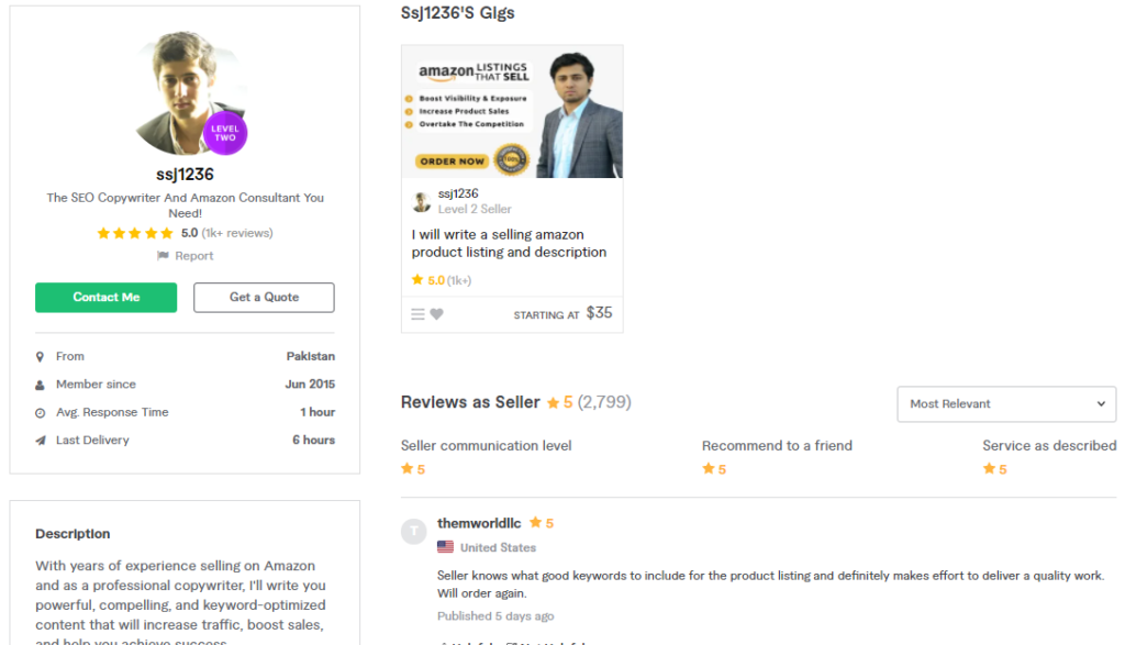 hire Ssj1236 content writer on fiverr
