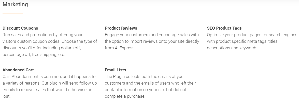 One Packed Solution alidropship plugin