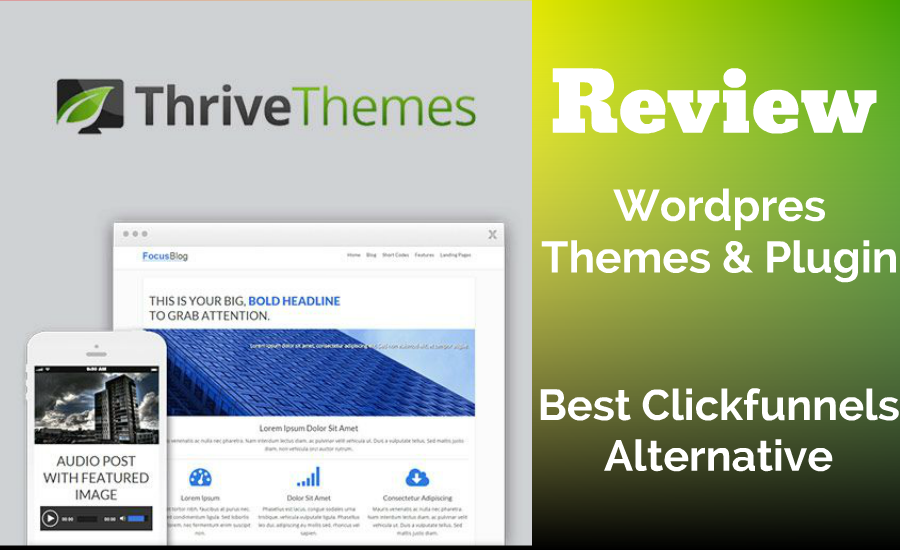 Thrive Themes and plugin Review