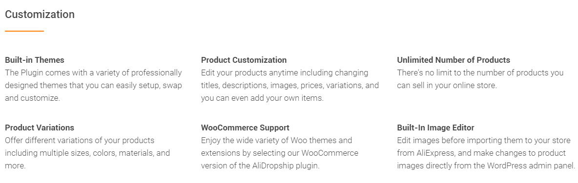 WooCommerce Enhancement with alidropship plugin