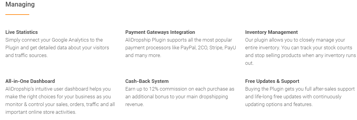 alidropship Bonus Package of About 50 AliExpress Bestsellers
