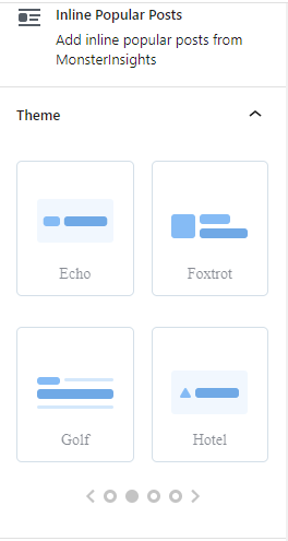 MonsterInsights Display Popular Posts template 1