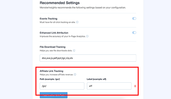Complete Google analytics Connection