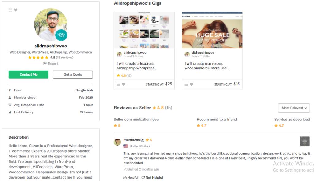 Alidropshipwoo Best WordPress eCommerce Developer on Fiverr