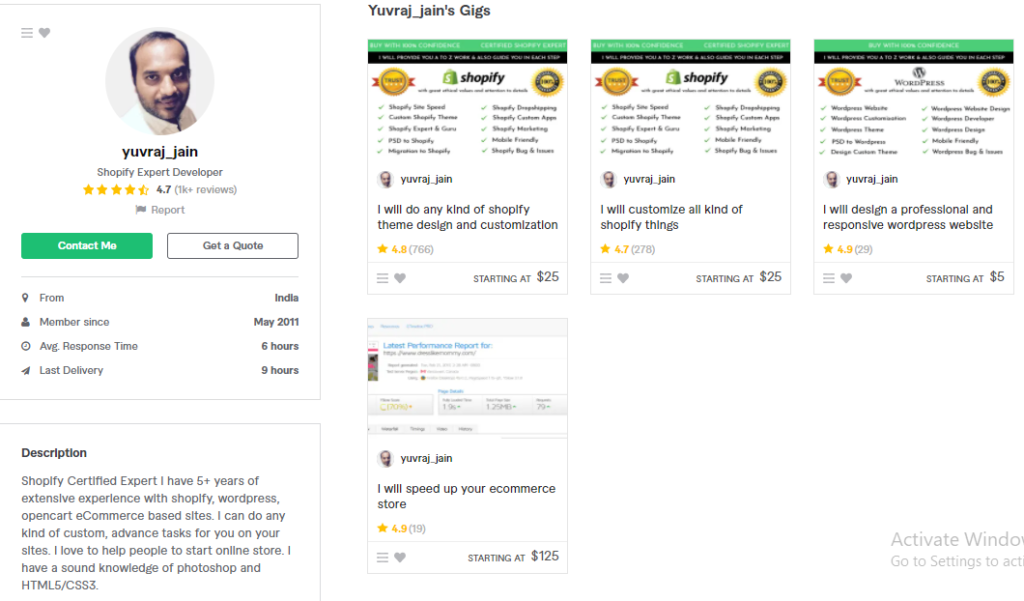 Best Shopify eCommerce Developer on Fiverr