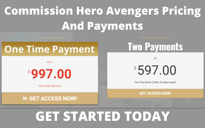 Commission Hero Pricing And Payments