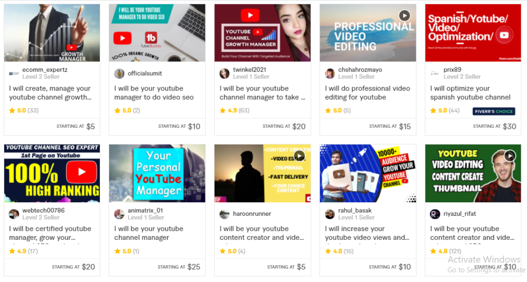 Get The Best Youtube Manager Services On Fiverr 
