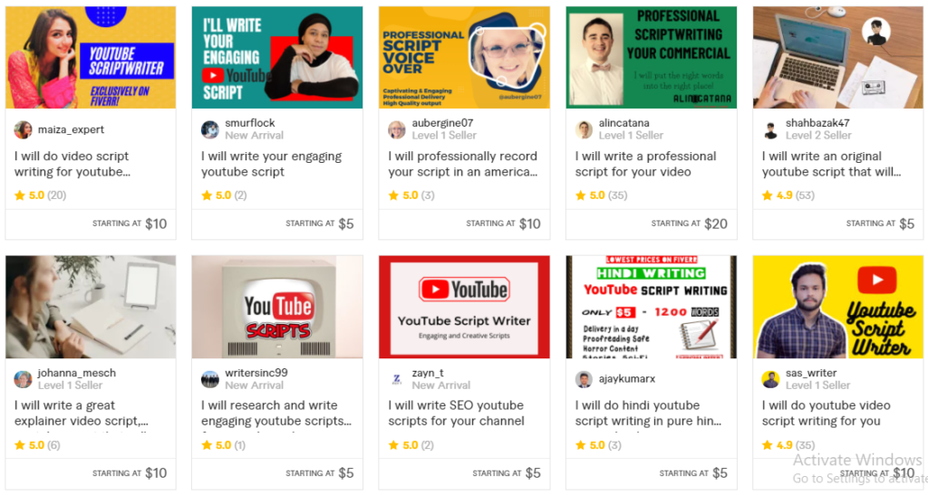 Get The Best Youtube Script Services