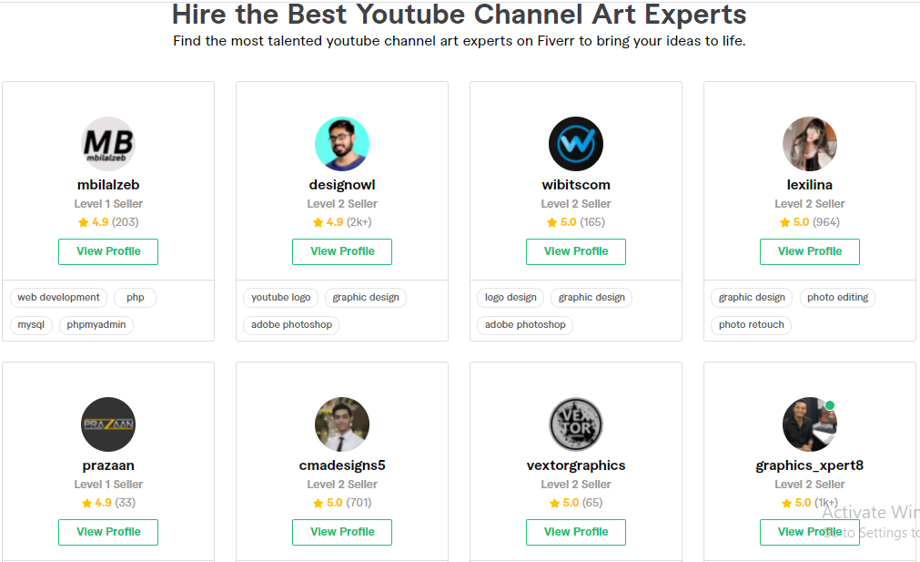 Start A YouTube Channel With Fiverr  youtube channel art Gigs