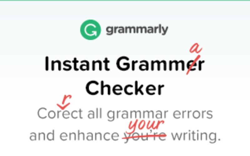 Grammarly Spelling Checker Tool