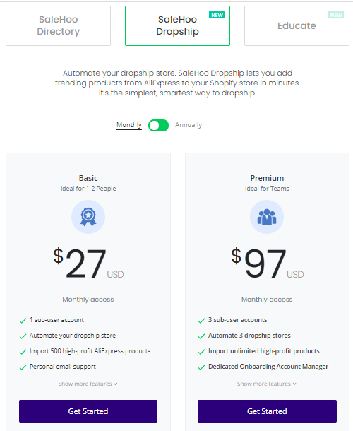 SaleHoo-Dropshipping-Package