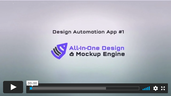 Design Automation App #1- All-In-One Design & Mockup Engine