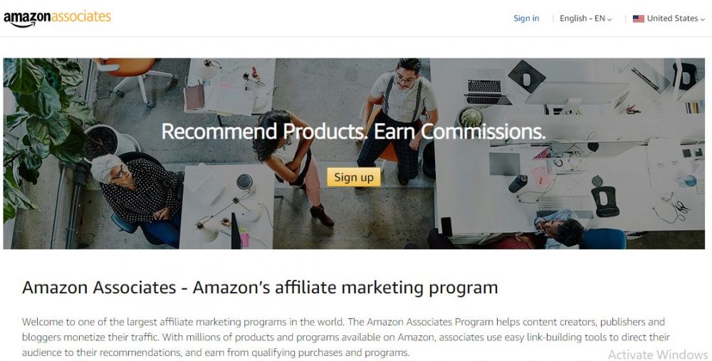 affiliate-program-known-as-Amazon-associates