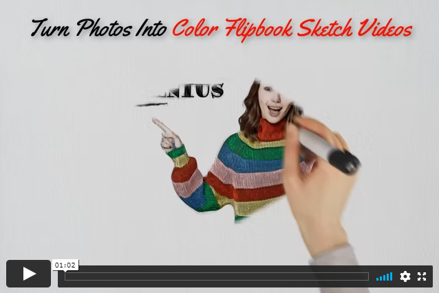  Animated Sketch Flipbook Videos