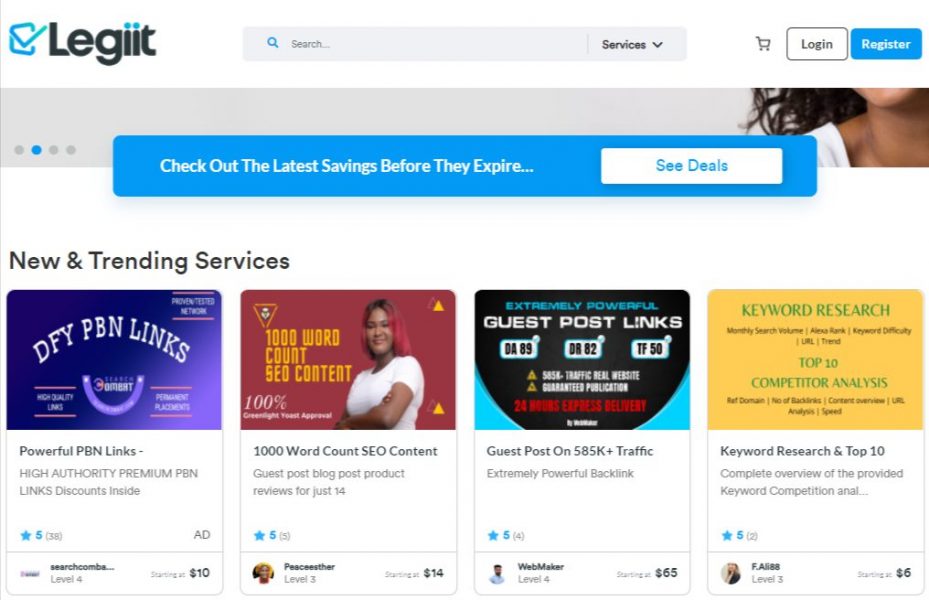 What is Legiit Marketplace?
