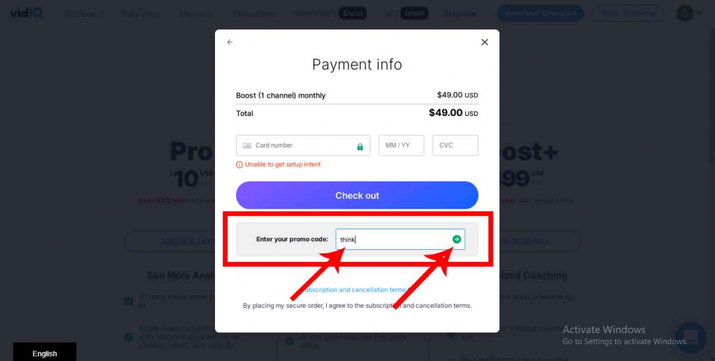 vidiq 100% promo code