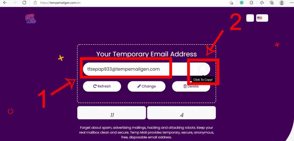 Create a Temporary Email Address