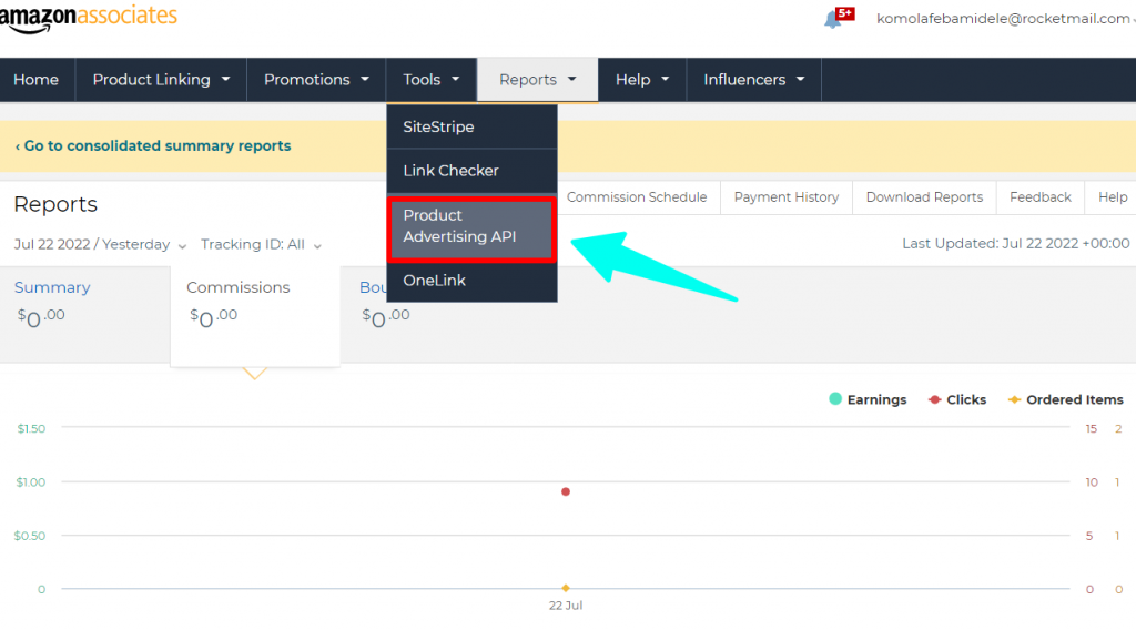 Accessing Amazon Associates Product via Advertising API
