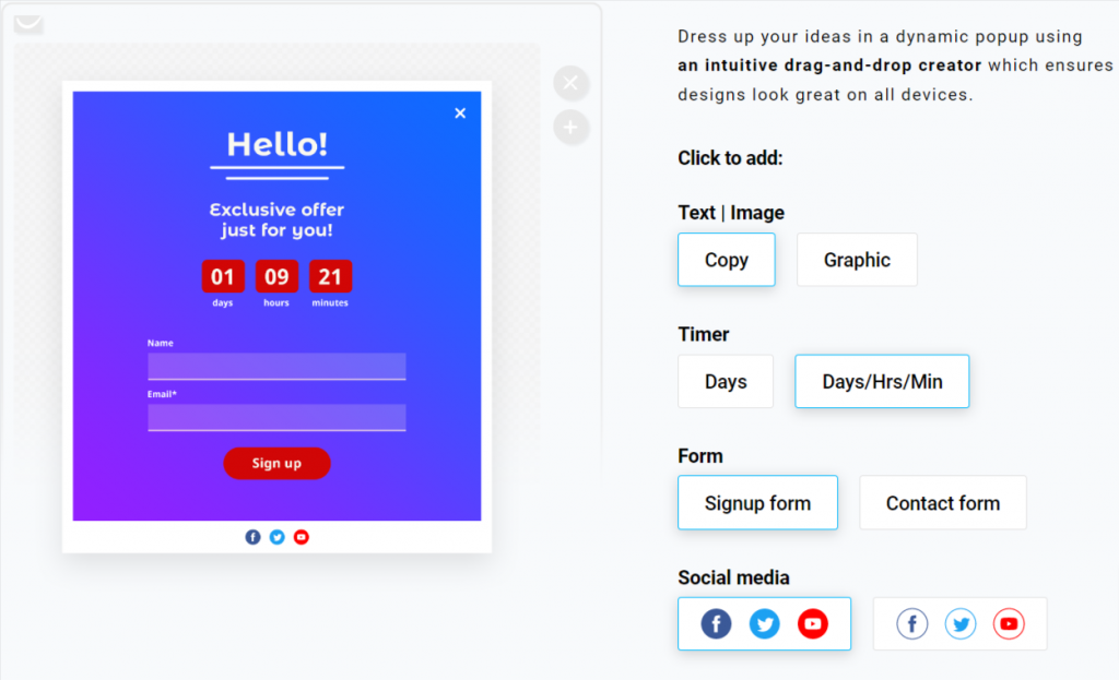 Create Forms and Pop-ups to Help You Collect Leads