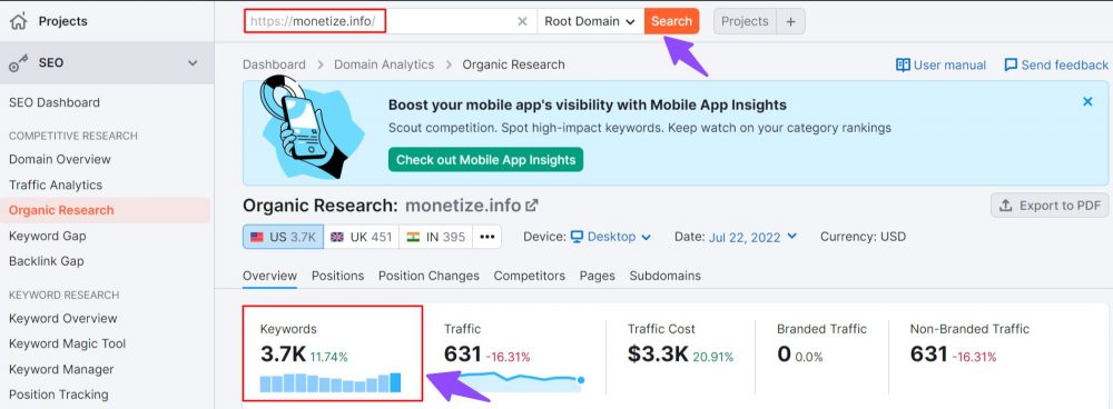 Spy your Competitor to Extract their Low Hanging Fruit Keywords