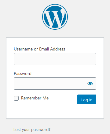  username or email address