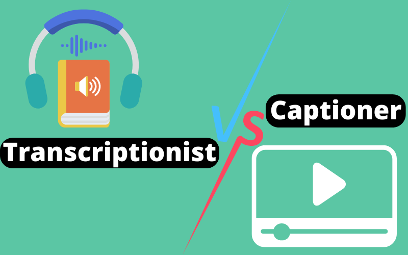 Rev Transcriptionist vs. Captioner What's the Difference
