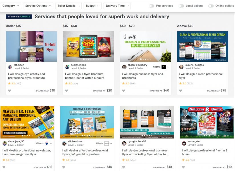 Offer Flyers Design Services Using Canva.com On Fiverr