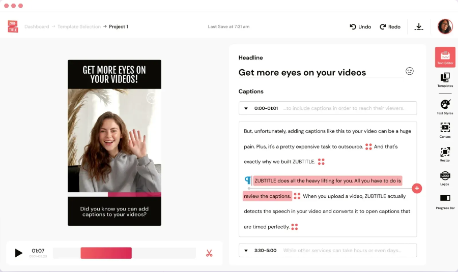 Offer Subtitles Services Using ZubTitles On Fiverr 