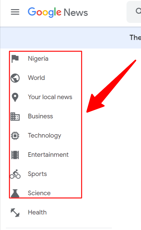 Select Any Category Of Your Choice