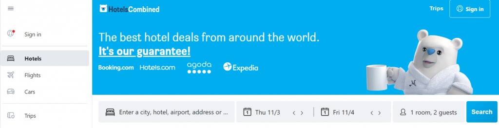 HotelsCombined.com Affiliate Program