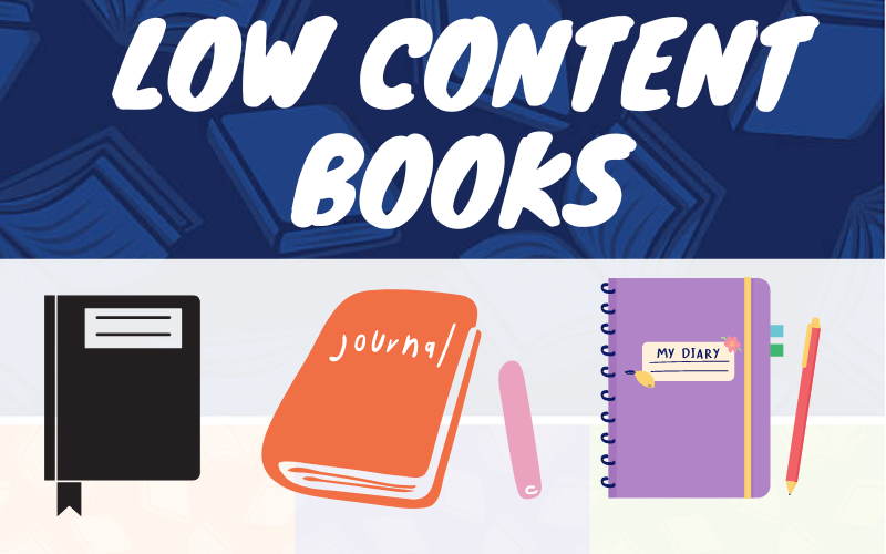 What are Low Content Books?