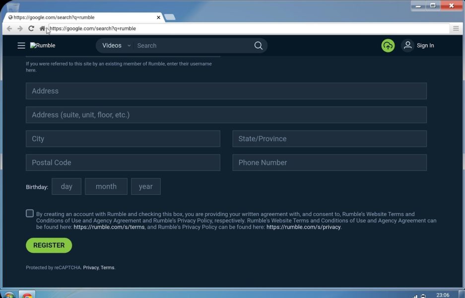 Fill Your Personal Information